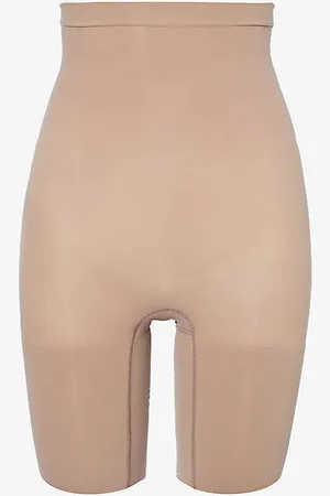 Spanx Everyday Shaping High-rise Stretch-woven Shorts