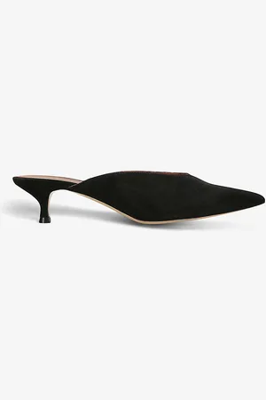 Le Monde Beryl Venetian Pointed-toe Suede Heeled Courts