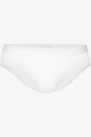 DEREK ROSE Jack Branded-waistband Stretch-cotton Briefs