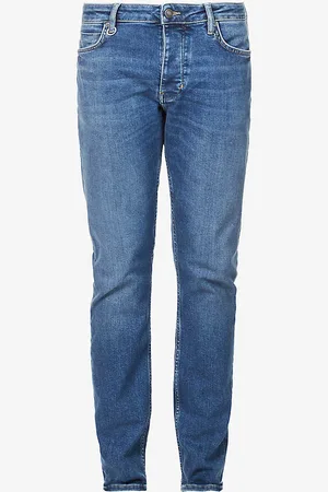 NEUW Lou Slim-fit Straight Cotton-blend Jeans