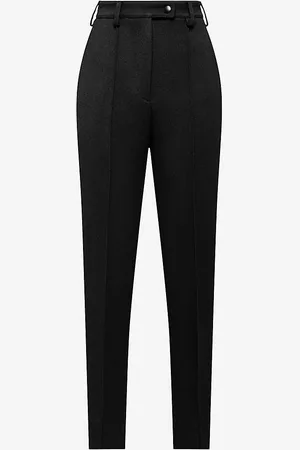 Prada High-rise Slim-fit Stretch-woven Trousers