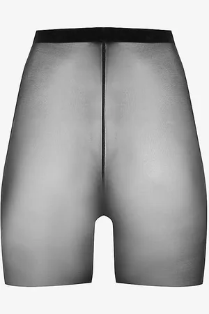Wolford Semi-sheer High-rise Stretch-tulle Shorts