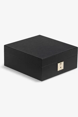 SMYTHSON Panama Lockable Leather Watch Box
