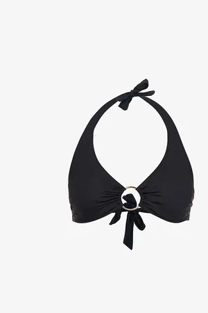 Melissa Odabash Brussels Ring-embellished Halter-neck Bikini Top