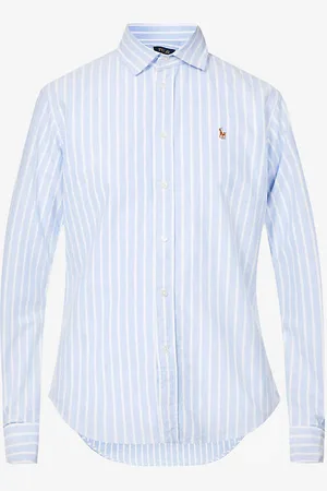Ralph Lauren Brand-embroidered Regular-fit Cotton Shirt