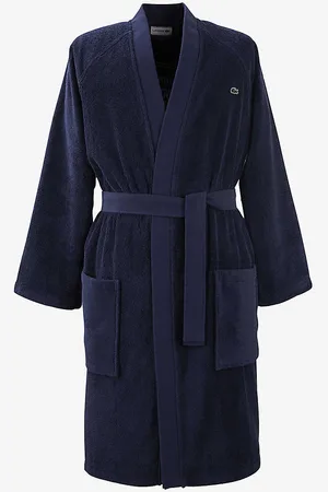 Lacoste L Defile Organic-cotton Bathrobe