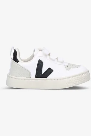 Veja V-10 Logo-appliqué Coated-cotton Low-top Trainers 2-5 Years