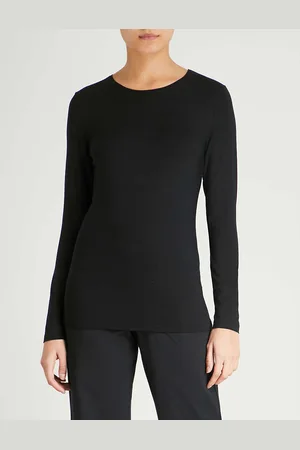 Hanro Soft Touch Long-sleeved Stretch-jersey Top