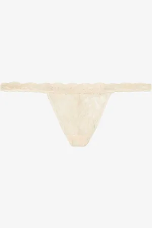 Hanky Panky Signature Mid-rise Stretch-lace Thong