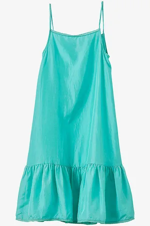 Caramel Grape Silk Slip Dress 3-12 Years