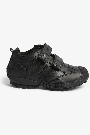 Geox Savage Synthetic Leather Trainers 4-9 Years