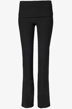 alo Alosoft High-rise Flared-leg Stretch-woven Bootcut Leggings