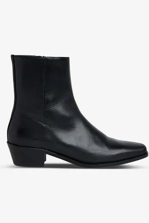 Whistles Kara Leather Ankle Boots
