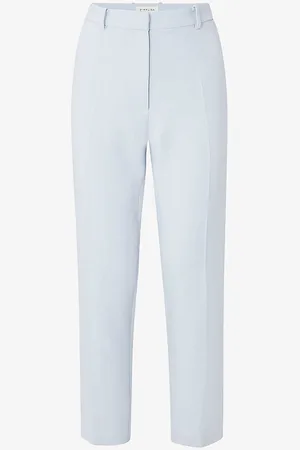 By Malina Lovi Straight-leg High-rise Woven Trousers