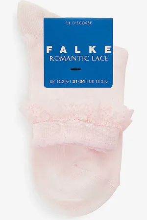 Falke Romantic Lace so Stretch-cotton Blend Socks 2-10 Years