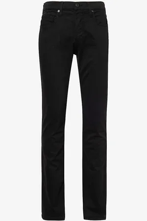 Paige Federal Slim-fit Straight-leg Stretch-denim Jeans
