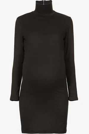 Bumpsuit The Nicole Turtleneck Stretch-jersey Mini Dress