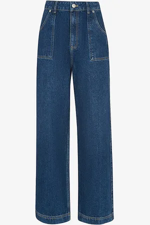 Whistles Raya Wide-leg High-rise Jeans