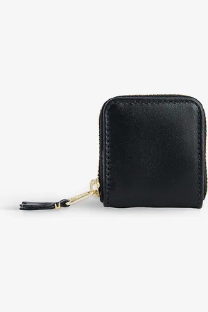 Comme des Garçons Half-zip Leather Coin Purse