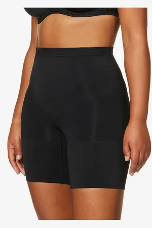 Spanx Oncore Mid-thigh High-rise Stretch-jersey Shorts