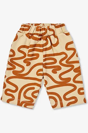 Organic Zoo Journey Abstract-pattern Organic Cotton-jersey Trousers 3 Months-3 Years
