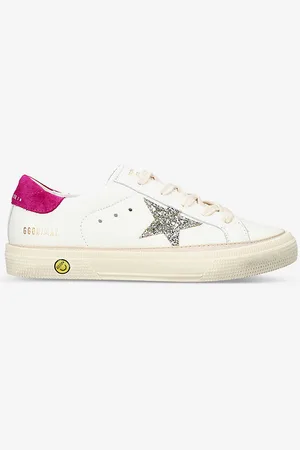 Golden Goose May Star Leather Trainers 6-9 Years
