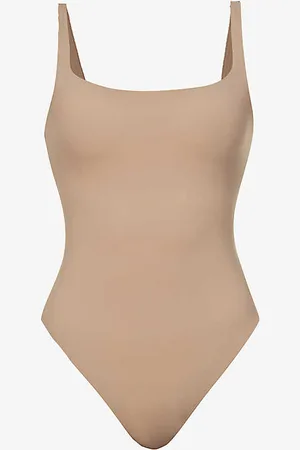 SKIMS Fits Everybody Square-neck Stretch-jersey Body