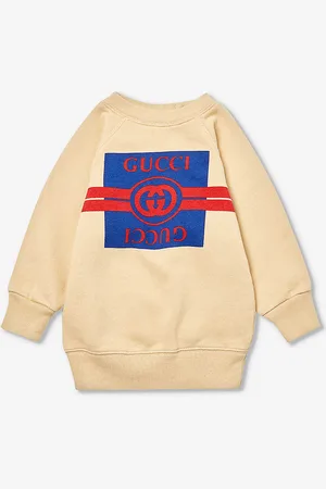 Gucci Logo-print Cotton-jersey Sweatshirt 9-36 Months