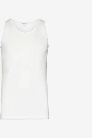 Sunspel Q82 Superfine Cotton-jersey Vest