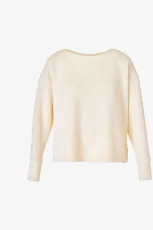 Sweaty Betty Cloudweight Lightweight Relaxed-fit Stretch Recycled-polyester Jumper