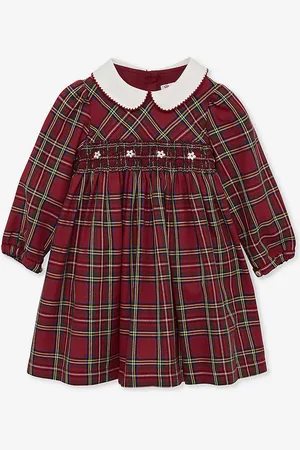 FrenchTrotters Charlotte Tartan Cotton Dress