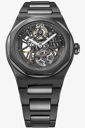 Girard Perregaux 81015-32-001-32a Laureato Skeleton Ceramic Automatic Watch
