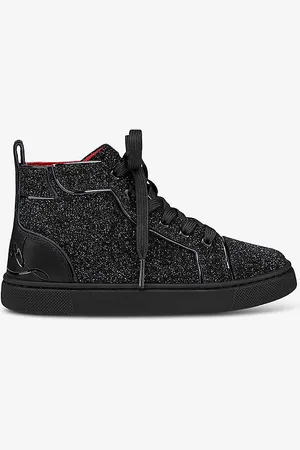 Christian Louboutin Funnytopi Leather and Suede Ankle Boots 4-9 Years
