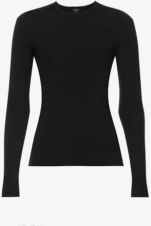 Joseph Round-neck Silk-blend Top