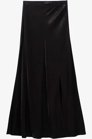 IKKS Split-hem A-line Woven Maxi Skirt
