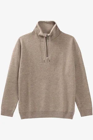 IKKS Zip-embellished Regular-fit Woven Jumper