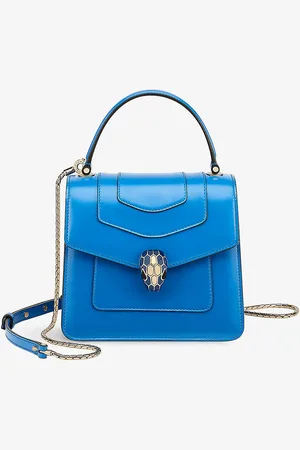 Bvlgari Serpenti Forever Leather Top-handle Bag