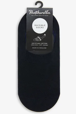 Pantherella Logo Cotton-blend Invisible Socks
