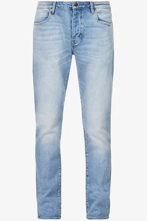 NEUW Lou Tapered Mid-rise Stretch-cotton Denim Jeans