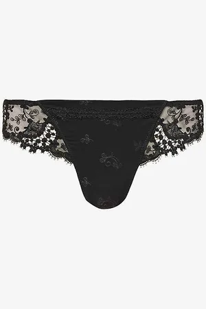 Simone Pérèle Caresse Jersey and Stretch-lace Shorty Briefs