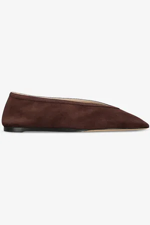 Le Monde Beryl Luna Pointed-toe Suede Pumps