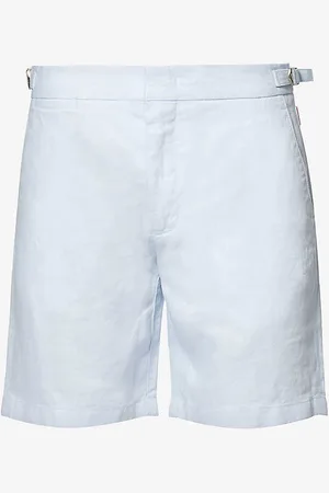 Orlebar Brown Norwich Waist-adjuster Linen Shorts
