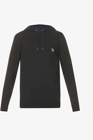 Paul Smith Zebra-embroidered Cotton Hoody