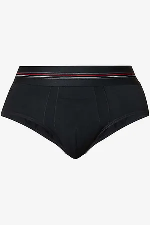 Spanx Sculpt Mid-rise Regular-fit Stretch-cotton Briefs