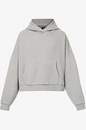 Entire Studios Boxy-fit Faded-wash Cotton-jersey Hoody