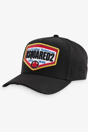 Dsquared2 Logo-patch Cotton-twill Cap
