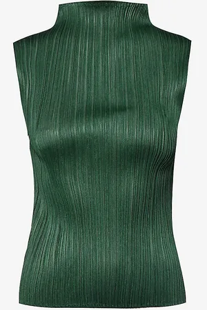 Pleats Please Issey Miyake Mellow Pleated Tank Top - Farfetch