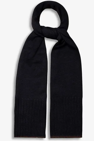 Eton Striped Wool Scarf
