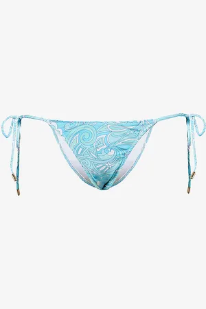 Melissa Odabash Miami Halterneck Stretch-woven Bikini Bottoms