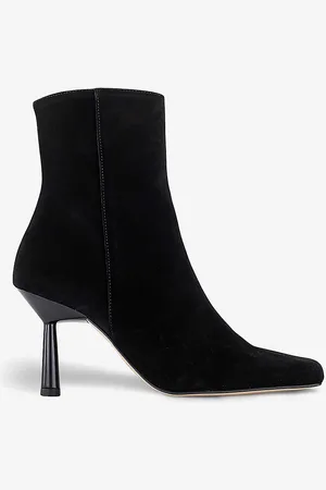 ALOHAS Frappé Stiletto-heel Leather Ankle Boots